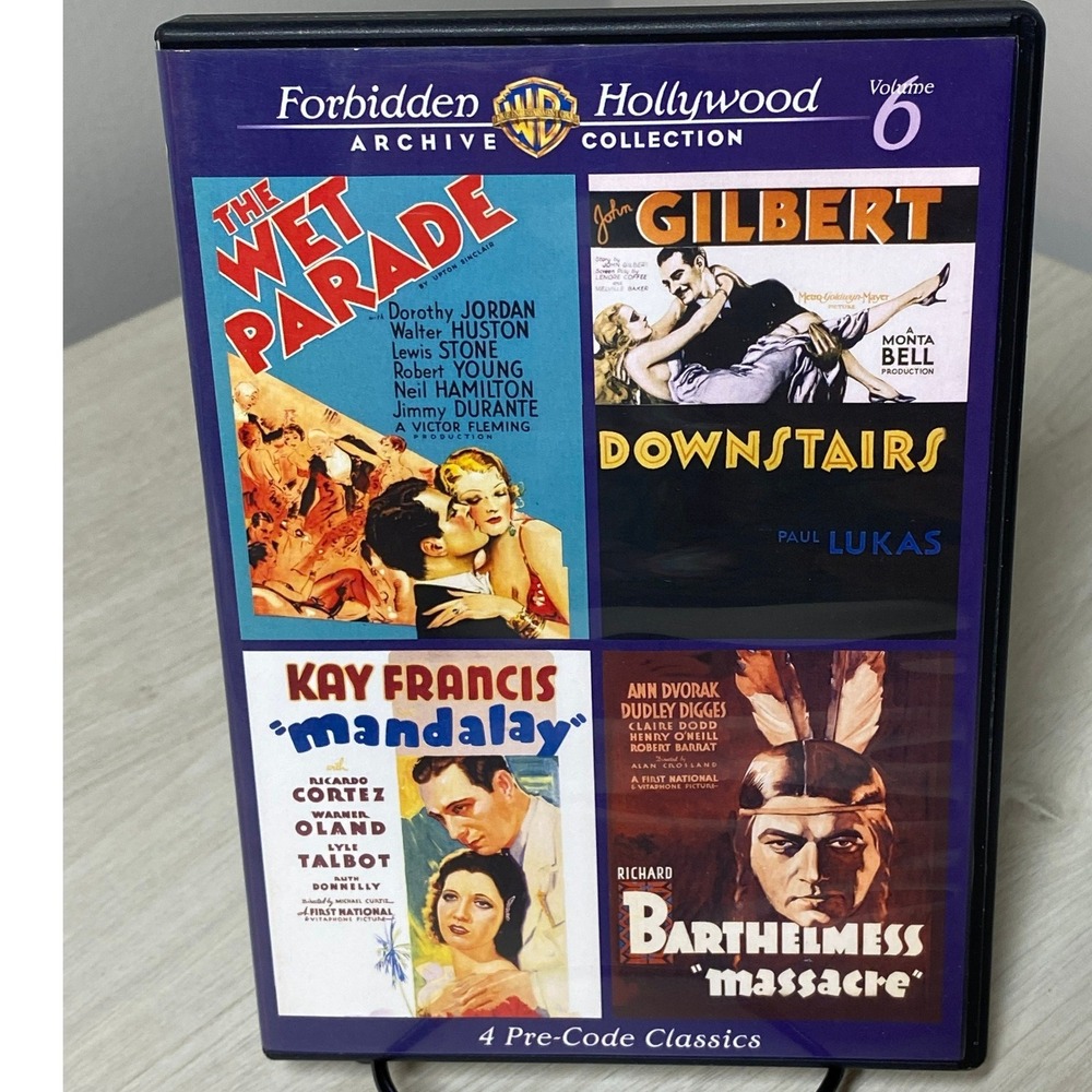 Forbidden Hollywood Collection Volume 6 DVD 4 Pre Code Classics Warner Archive